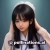淫纹文化史研究员吴梦琪，女性学者，图书馆背景，面带微笑